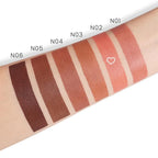 evpct 1Pcs Nude Pink Lipstick, Silky Velvet Matte Lipstick Pack Sets for Women, Long Lasting Smudge Proof Lipstick Lip Stain Makeup Kit matte lipstick 24 hours original N02