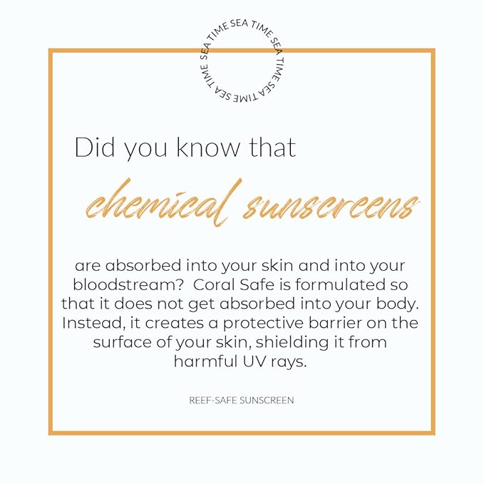 Reef Safe Sunscreen SPF 30 Mineral Travel Face Lotion, Hawaii & Mexico Approved, Biodegradable, Zinc, Oxybenzone & Octinoxate Free, Water Resistant, Made in USA with Natural Ingredients by Coral Safe