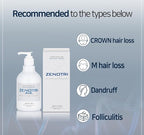 Follicle Shampoo Hair loss Zero with Copper peptide, Biotin, Dexpanthenol, Pyrithione Zinc/Genetic Hair Care Solution