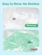 Momcozy 14-Pack Fruit Bath Bombs with Essential Oil, Ideal Christmas Gift for Happy Educational & Fun Bath Time, Bath Bombs Kit with 7 Cute Fruit Shapes, Ideal Gifts for Kids Girls Boys Toddlers