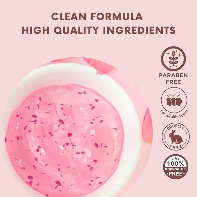 Jelly Mask for Facials - 5 Flavors Hydrating & Brightening Jelly Face Masks | Free Jade Roller & Spatula |Bulgarian Rose Lavender Hyaluronic Acid 24K Gold | Christmas Gifts for Women, Gifts for Women