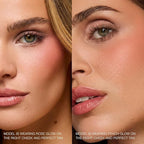 Jouer Prêt-à-Porter Blush & Bronzer Palette - 2 Luminous Blushes + 1 Matte Bronzer, Travel-Friendly with Mirror, Talc-Free Formula, 0.42oz