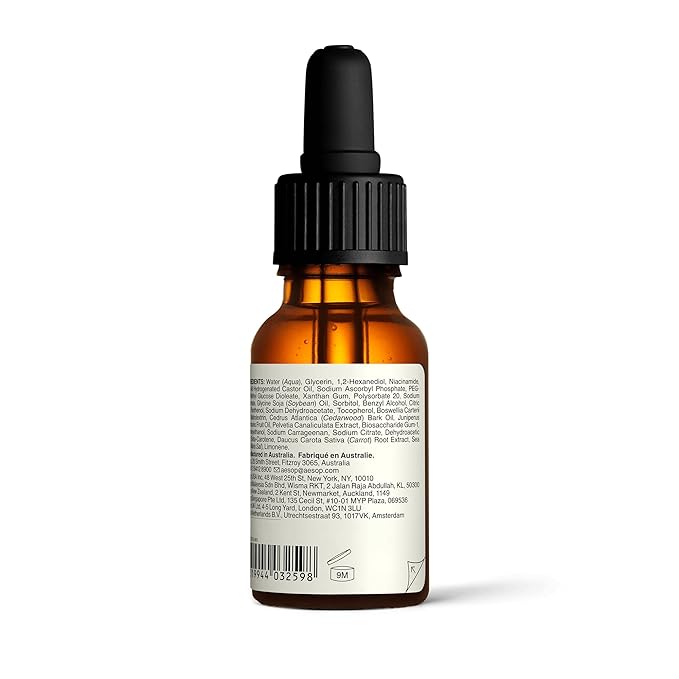 Aesop Exalted Eye Serum | Lightweight Serum with Vitamins B, C, and E for Hydrated, Replenished Eyes 0.5 oz/15 mL