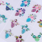 Facial Jewels Stickers, Makeup Accessories, Reusable Rhinestone Gems for Face Decoration, Stage Makeup, Party Glam (Face Gems(024))