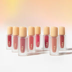 Laka Fruity Glam Tint, 4.5g/0.15oz, Glowing Lip Stain with Wide Color Spectrum, Hydrating & Lightweight Texture, Long-Lasting Bold Stain, Non-Sticky, Vegan, K-Beauty (#108 Salty)