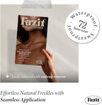 Fazit Makeup Patches - Rose Gold Decollatage Speckles - Glow Up Make-Up Patches - Cute Glitter Makeup Accessories For Women - Cosmetic Glitter