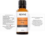 Frankincense King Essential Oil Blend 30mL by Revive Essential Oils - 100% Pure Therapeutic Grade, for Diffuser, Humidifier, Massage, Aromatherapy, Skin & Hair Care