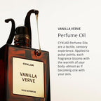 CYKLAR Perfume Oil Roll-On. Travel-Friendly Vanilla Verve Fragrance with Vanilla, Bergamot, and Amber Notes. Long-Lasting Essential Oil Parfum for Women and Men. 0.5 Fl Oz Scented Rollerball Bottle