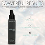 Josh Rosebrook Serum Spray - anti-frizz, wave and curl smoothing and defining hair styling spray that also performs as a nourishing, herbal-active scalp treatment - 120 mL - 4 Oz