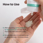 MOTHER MADE LHA Green Tea Exfoliating Aqua Peel Gel, Deep Pore Face Exfoliant, Gentle Facial Exfoliator, Dead Skin Remover, Natural Cellulose for Peeling, Vegan, Korean Skincare (100ml / 3.38 fl.oz)