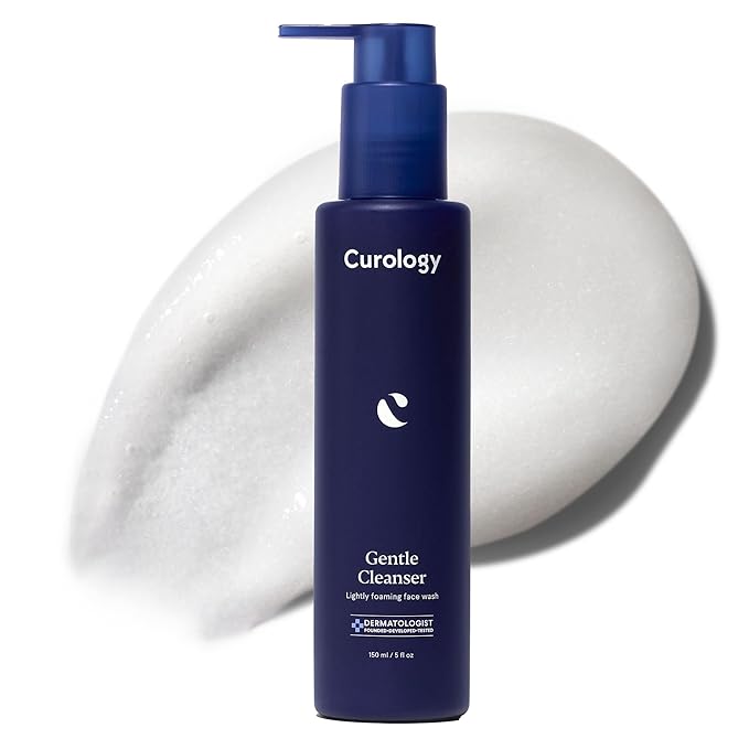 Curology Gentle Facial Cleanser, Hydrating Foaming Face Wash, for Sensitive, Dry or Oily Skin Types, 5 fl oz