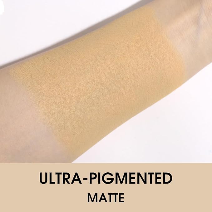 UCANBE Nude Single Eyeshadow Palette, Highly Pigmented Matte Naked Eye Shadow Powder, Professional Long-Lasting Waterproof Makeup Palette