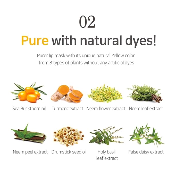 PETITFEE Sleeping Lip Mask Sea Buckthorn Oil 0.53 Oz. | Day & Night Lip Balm, Overnight Lip Mask, Lip Treatment for Dry & Crack Lips, Deep Moisturizing with Vitamin E, Shea Butter, 6 Phyto Oil Complex