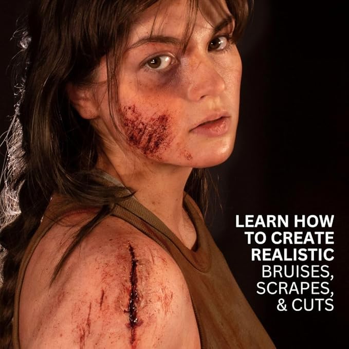 Mehron Special FX Mini-Pro Makeup Kit | Professional SFX Makeup for Halloween, Cosplay, Stage & Film | Made in USA | Complete Kit with Tools & Instructions