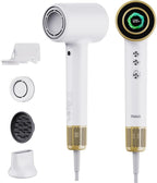 Professional Bi-Ionic Aromatic Hair Dryer & Hand Dryer- mera Ultra - Fast Drying Salon Results Blowdryer w/Magnetic Diffuser & Aromatherapy Nozzle, Safe Mode, cUL Certified, Lightweight for Travel