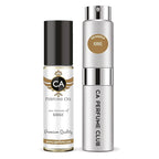 CA Perfume Duo Impression of Kirke For Women And Men Perfume Layering Set Long Lasting Travel Size EDP + Body Oil Roll-On Bottle 0.27 Fl Oz+0.33 Fl Oz