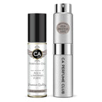 CA Perfume Duo Impression of Aqua Universus Forte For Women And Men Perfume Layering Set Long Lasting Travel Size EDP + Body Oil Roll-On Bottle 0.27 Fl Oz+0.33 Fl Oz