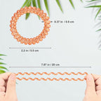 JessLab Spiral Hair Ties for Women, 10-Pack Traceless No-Damage Ponytail Holders, Coils Hair Bands for Girls, Assorted Colors