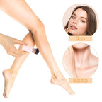 DIVINA VITAE Self Tan Brush Soft Body Makeup Brush Portable Self Tanning Brush Self Tanner Face Brush For Body & Leg Makeup (Pink)