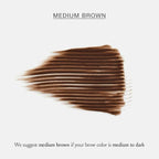 Boom Brow ™ Easy-to-Apply Lightweight Brow Mousse, Moisturizing, Subtle Definition, Volume, Shape & Color Enhancement, Boom Beauty By Cindy Joseph Cosmetics - (Medium Brown)