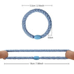 Hair Ties for Girls Women, Funtopia 30 Pcs Elastics Hair Bands Ponytail Holders for Thick Hair, No Damage No Crease Hair Elastics 3.Multicolor