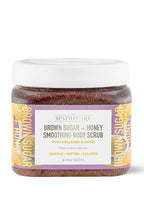 Body Scrub, Exfoliating-Nourishing-Refreshing-Smoothing Body Care 21 oz. (21 oz, Brown Sugar + Honey)