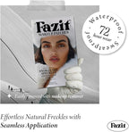 Fazit Makeup Patches - Snowflake Speckles - Glow Up Make-Up Patches - Cute Glitter Makeup Accessories for Women - Cosmetic Glitter for Face