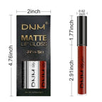 evpct 3Pcs Dark Black White Red Matte Liquid Lipstick Lip Stain Sets for Women Matte+Lipstick Long Lasting Permanent 24 hr Hours Magic Lipstick 24 Hours original Waterproof 17#