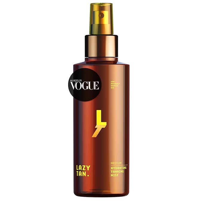 Face Tan Mist - Self Tanning Mist, Waterproof, Effortless and Natural Looking, Gradual Sun Kissed Glow, Suitable for Face and Body, Hydrating Moisturiser with Vitamin C and Vitamin E