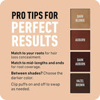 BOLDIFY Hairline Powder Color Sample Kit - Root Touch Up Hair Color for Gray Coverage - Bald Spot Concealing Hair Powder for Women & Men - 24-Hour Stain-Proof - Reds