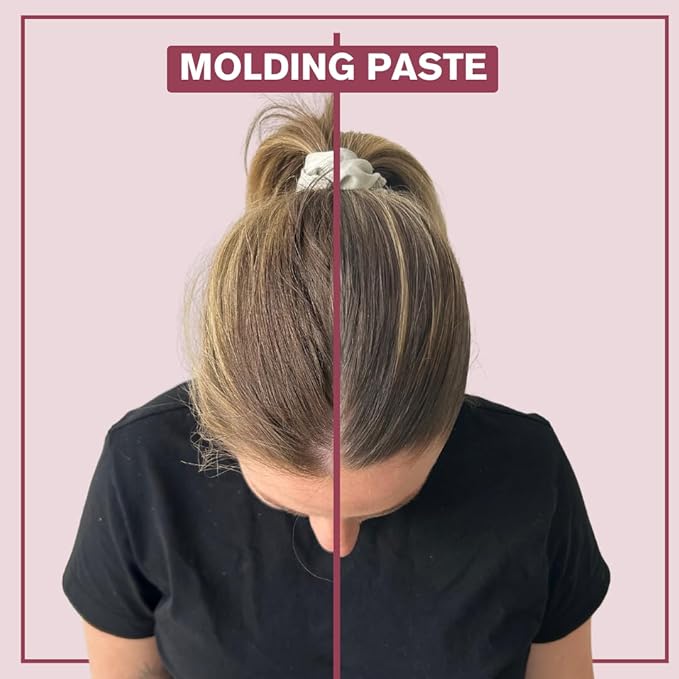 Alcôve - Molding Paste - all Hair Types - Matte - Flexible Control, Definition, and texture - Medium Hold - Long-lasting - Pomegranate Seed and Mango Extract - 3.4 oz