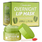 Apple & Pear Lip Mask Overnight Treatment – Dermatologist Tested, Korean Skin Care – Deep Moisture & Lip Hydration Repair with Shea Butter And Vitamin E – Vegan, Clean Beauty – 1 Pack