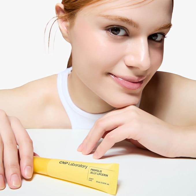 CNP Propolis Jelly Lipcerin™ - 01 Honey Cake, Hydrating Lip Balm & Gloss with Manuka Honey + Hyaluronic Acid, Stocking Stuffers, Gifts for Women, 0.3 fl.oz.