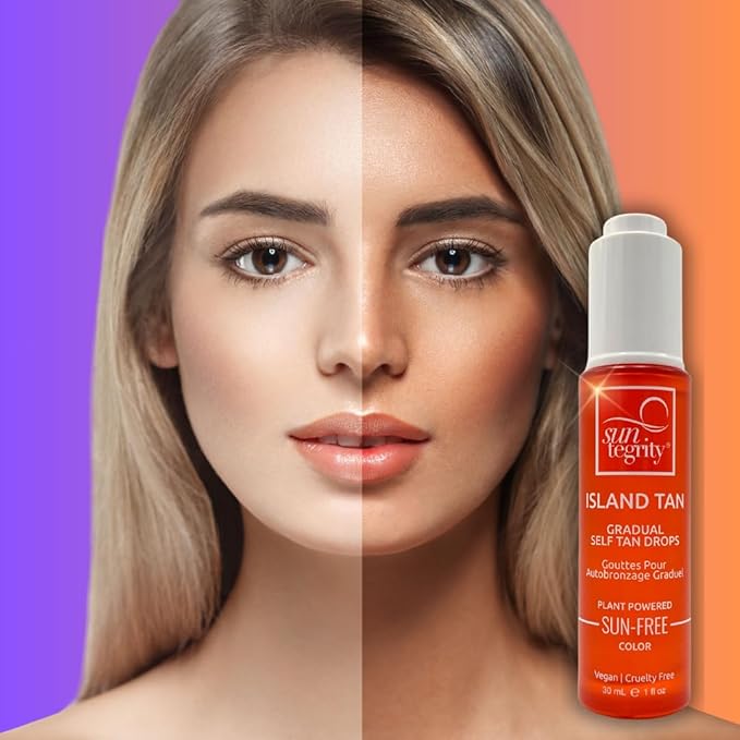 Island Tan Gradual Self Tan Drops by Suntegrity (Exp 07/2027)