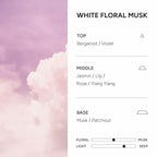 2-in-1 Korean Hair Perfume Oil & Serum with Moroccan Argan Oil & 12 Amino Acids for Dry, Damaged, Glass Hair Shine & Frizz-Control – Paraben & Alcohol-Free – White Floral Musk – 100ml / 3.38 fl oz