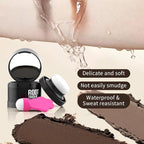 Gowwim Root Touch up Powder, Instantly Gray Hair Cover up Hairline Powder for Women & Men Waterproof and Sweatproof Root Cover Up Long-Lasting for Thinning & Loss Hair (Black1, 4g-1)