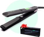 Professional Series Ultra-Smooth Cosmo Flat Iron for Thick Hair by MINT | Powerful Salon-Grade Single-Pass Ceramic Tourmaline Ionic Hair Straightener. Travel-Ready Dual Voltage