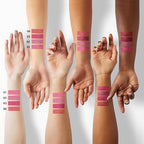 evpct Dusty Pink Lip Liner Crayon Pencils Set for Women, Pink Beige Matte Lip Stick Crayon Long Lasting, Lips Pencil Liner and Lipstick set, Lipliner Pencil, 24 Hours Lipstick Built-in Sharpener 01