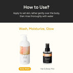 Korean Body Wash with Hyaluronic Acid & Aloe – Hydrating Moisturizing Cleanser for All Skin – Infused with Natural Extracts – Paraben & Silicone-Free – Sweet Fresh Pear, 500ml / 16.9 fl oz