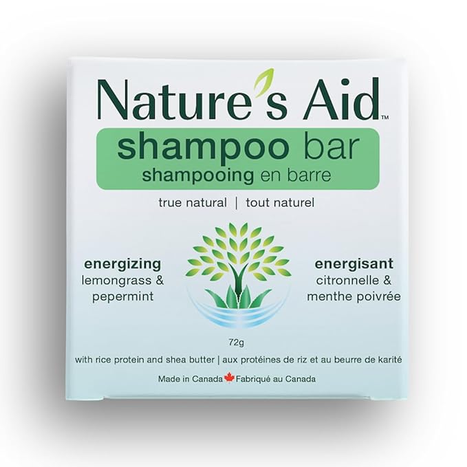 Natures Aid Volumizing Natural Rice Water Shampoo (Lemongrass Peppermint)