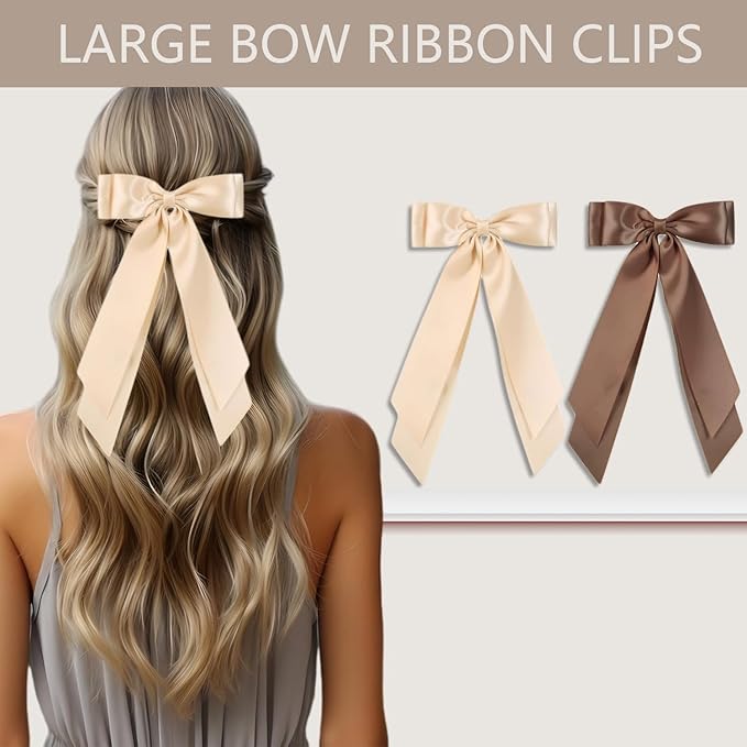 Hair Ties for women 5 styles Hair Elastics(15 No Damage Hair Ties 50 High Elastic Ties 15 Ponytail Holders 2 Bow Hair Clips 20 Snap Hair Clips) Pain-free No Crease multiple colors for all hair types