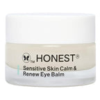 Honest Beauty Sensitive Skin Calm + Renew Eye Balm | Moisturizing + Firming | Hypoallergenic, Fragrance Free, Vegan | 0.5 oz
