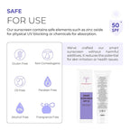 Smart Sunscreen for Face SPF 50 Sensitive Skin Sunblock Men & Women Clear Broad Spectrum Non-Comedogenic Heliocare by Nova Derm Institute (1 fl oz)