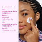 Evereden Barbie Limited Edition Kids Happy Face Duo + Exclusive Accessories | Multi-Vitamin Face Wash & Cream Set with Stickers + Bracelets | Clean Skin Care for 3+ | Barbie Gift Box for Kids