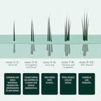 Eyelash Growth Serum: Enhances length, density & strength, conditions lashes. Vegan, cruelty-free, gentle for sensitive eyes. 3mL (2-month supply)