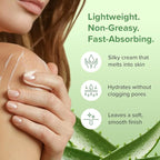 Aloe Infusion Aloe Vera Face & Body Cream – Natural Moisturizer for Dry, Sensitive & Irritated Skin – Hydrating, Non-Greasy Lotion with Shea Butter & Manuka Honey – After-Sun Care & Eczema Cream