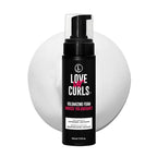 Love Ur Curls® Volumizing Foam, Lightweight Mousse for Curly Hair, Volume & Definition, Frizz Control, Soft Hold, Vegan, Silicone-Free, Quick-Drying, 7.3Fl. Oz.