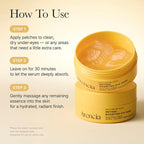 ARENCIA Retinal Boosting Eye Mask, Hydrogel Under Eye Patches with Peptides for Dark Circles, Puffiness, Fine Lines, 60 Patches, 2.96 oz