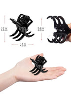 4 Pieces Hair Claw Clips,Morhom Big Size Hair Claws 2.0 Inch Hair Jaw Clip for Women Girls Thick or Medium Hair