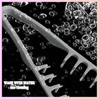 Volumizing Texture Comb – Wide Tooth Hair Styling Comb for Men & Women, Fluffy Curly Hair Comb for Volume & Fringe Parting, Anti-Frizz Styling Tool (Gray and pink)